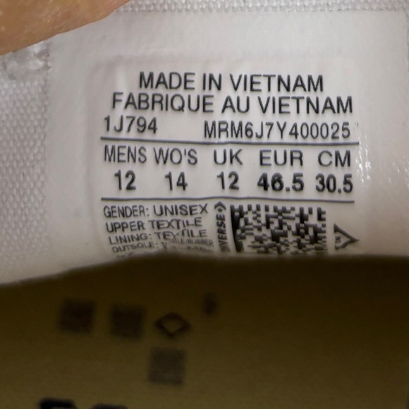 Converse Chuck Taylor Patent Leather Sneakers Men’s 12 - Picture 10 of 10